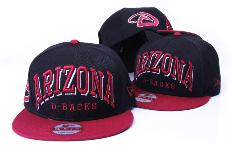 MLB Arizona Diamondbacks NE Snapback Hat #04
